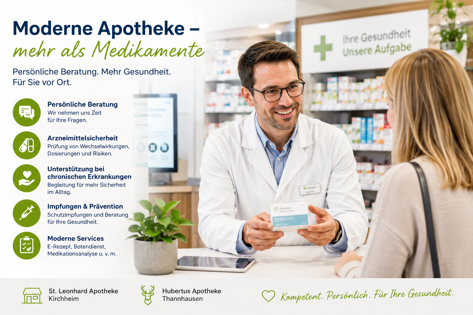Was eine moderne Apotheke heute leistet